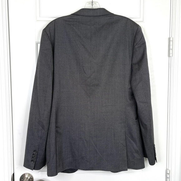 BONOBOS Stretch Italian Wool Blazer NEW Grey Size 38R Standard Fit - Picture 9 of 13